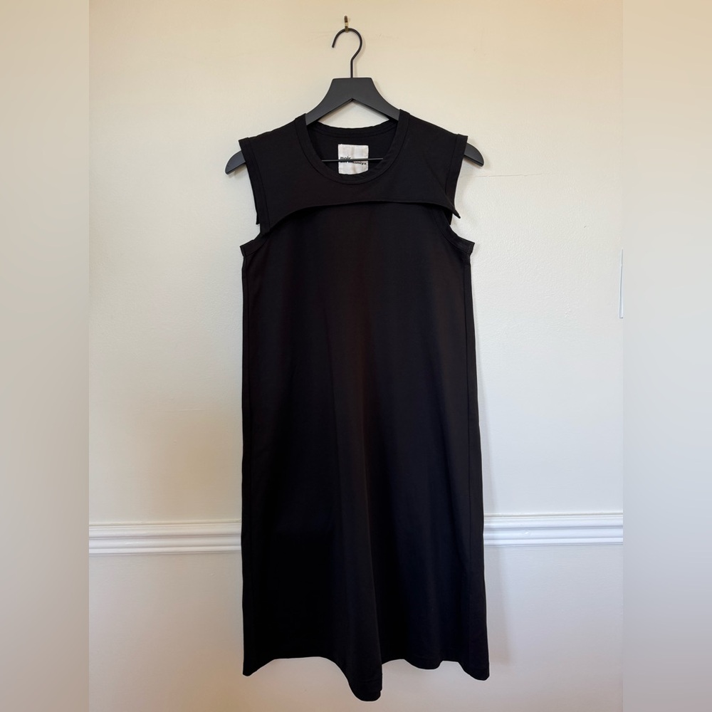 Noir Kei Ninomiya/Commes de Garçons Black Midi Dress